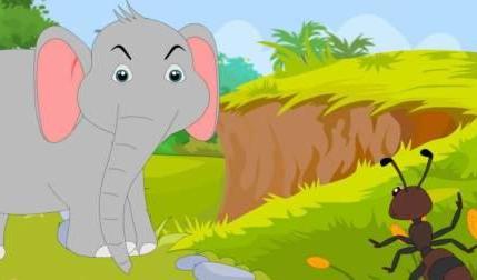 घमंडी हाथी और चींटी:Ghamandi Hathi Aaur Chiti Ki Kahani-panchtantra story: arrogant elephant and ant 19 घमंडी हाथी और चींटीGhamandi Hathi Aaur Chiti Ki Kahani