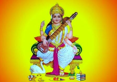 Saraswati Chalisa in Hindi & English -श्री सरस्वती चालीसा